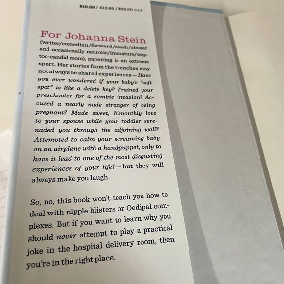 How Not to Calm a Child on a Plane by Johanna Stein Hardcover Book GUC - Picture 2 of 8